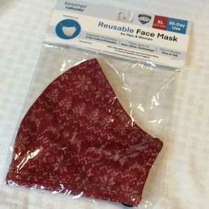 Boomer Natural Reusable Face Mask Unisex Size M
